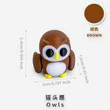 10/50pcs 3D Printed Simulation Toys Mini Animal Model Home Ornament  Cartoon Figure Birthday Gift Sets Decompression Kid Toy