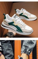 Oulylan Lightweight Running Shoes For Men 2024 Designer Mesh Casual Sneakers Lace-Up Male Outdoor Sports Tennis Shoe