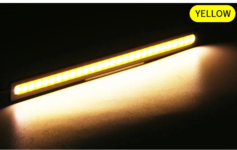 ultrathin Led light bar turning signal lamp Headlight Auxiliary light Daytime Running Light motorcycle taillight Decorative lamp