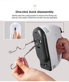 Household Electric Mixer Handheld Kitchen Food Mixer Multifunctional Adjustable 7-speed Egg Cream Dough Bread Mixer Grinder