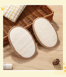 Natural Loofah Bath Scrub Sheet Scrubbing Sheet Bath Towel Body Scrubbing Exfoliation Soft Loofah Bath Brush Bathroom Supplies