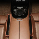 Leather Car Seat Gap Organizer Multifunctional Vehicle Storage Box Creative Interior Decoration Carriage Gap Placement Box