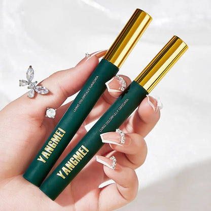 Ultra-Fine Curling Mascara Thick Lengthening Long-Lasting Waterproof Eyelash Mascara  Non-Smudge Eyelash Makeup For Natural Look