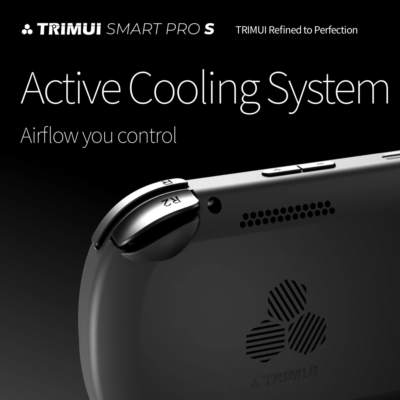 TRIMUI SMART PRO S Handheld Game Console 4.96''IPS Screen Allwinner A523 Processor Hall Joystick RGB Lighting TG5050 Game Player