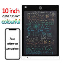 LCD Writing Tablet for Kids, Graffiti Sketchpad Toys, Handwriting Blackboard, Magic Drawing Board, Gift, 10", 12" 