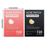 360/720/1080 Counts Hydrocolloid Invisible Pimple Patch Acne Stickers Face Concealer For Spots Acne Pimples Beauty Makeup Tool