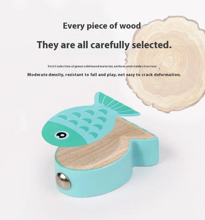 Wooden Children Fishing Toys Baby Early Education Toys Kids Ability Training Toy Montessori Education Fun Game Alphabet Learning