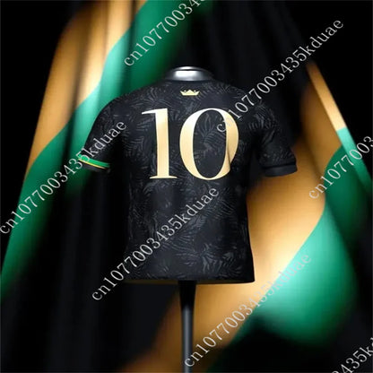 Summer Brazil Black Special Edition Neymar T Shirts Soccer Football Jersey Summer Breathable Quick Drying T-Shirts for Men Tops