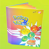 100/160pcs Pokemon Tazos 1st/2nd Generation Strokes Box 3D Round Square Collection Cards Album Trainer Pogs Cheetos Chipitaps