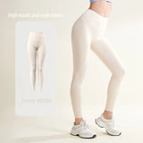 Leggings de yoga negros sexys de cintura alta con realce de glúteos, gruesos, para entrenamiento, tallas grandes, para mujer, tallas S-XXL 