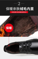 Hot Sale Men Genuine Leather Casual Shoes Soft Sole Lace-up Luxury Brand Middle-aged Old Man Dad Lightweight Loafers Shoes