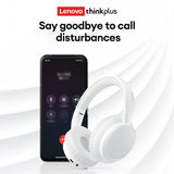 Lenovo TH11 Over-Ear Headsets Bluetooth 5.4 HI-FI Stereo Noise Cancelling Headphones Wireless Wired Gaming Earphones Comfortable