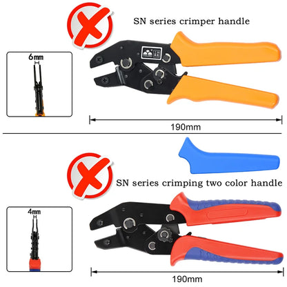Crimping pliers jaw HS-03BC/40J/10WF/10A/103/2546B/35WF/05H/06WF2C for 230mm pliers plug spring and crimping cap terminals