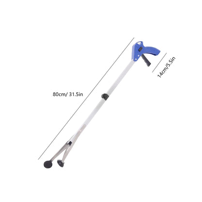Garbage Picker Gripper With 360 ° Rotating Clip Trash Grabber Pick Up Tools 80cm Lightweight Foldable Gripper Extender Hand Tool