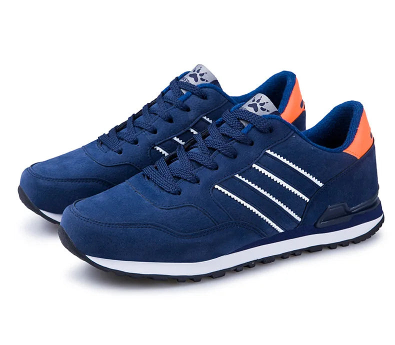 Men's Brand Sneakers Outdoor Running Shoes High Quality Lace-Up Casual Fashion Comfortable Walking Shoes Tenis Hombres