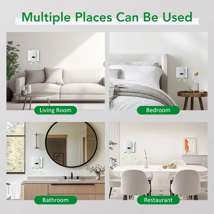 Air Purifier Plug In Negative Ion Ionizer Air Purifier for Household Quiet Operation Ionizer Mini Air Cleaner Toilet Deodorant