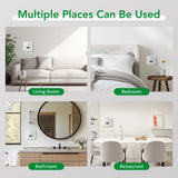 Air Purifier Plug In Negative Ion Ionizer Air Purifier for Household Quiet Operation Ionizer Mini Air Cleaner Toilet Deodorant