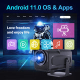 Proyector Magcubic 4K Android 11 con resolución nativa 1080P, 390ANSI, HY320, Wifi dual, Bluetooth 5.0, 1920 x 1080P, proyector de cine portátil actualizado HY300