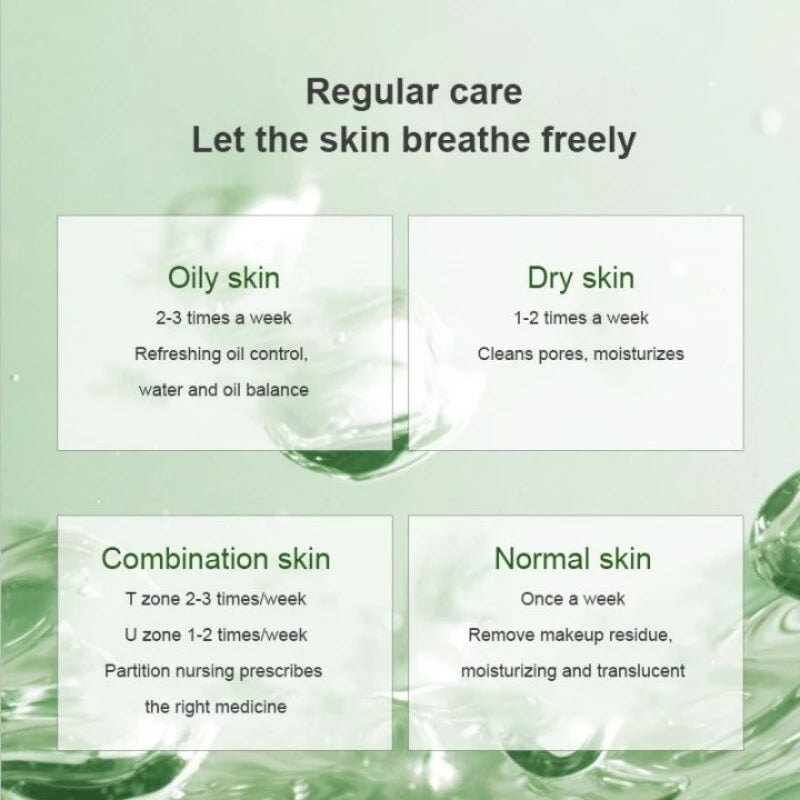 Original Green Tea Deep Remove Blackheads Acne Mud Mask Stick Shrink Pores Dispel Acne Cream Treat Pimple Korean Clean Skin Care