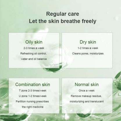 Original Green Tea Deep Remove Blackheads Acne Mud Mask Stick Shrink Pores Dispel Acne Cream Treat Pimple Korean Clean Skin Care