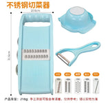 5 in 1 Multi-Functional Vegetable Chopper Onion Chopper Food Chopper Kitchen Mandoline Slicer Veggie Dicer Cutter