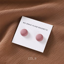 Safe macaron cor hijab broche forte chapeamento de metal magnético hijab clipe luxo sem buraco pinos broches ímã para lenço muçulmano