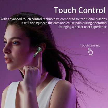 Auriculares inalámbricos Xiaomi con cancelación de ruido, actualización Bluetooth 5.3, auriculares intraaurales para música HD, manos libres con micrófono
