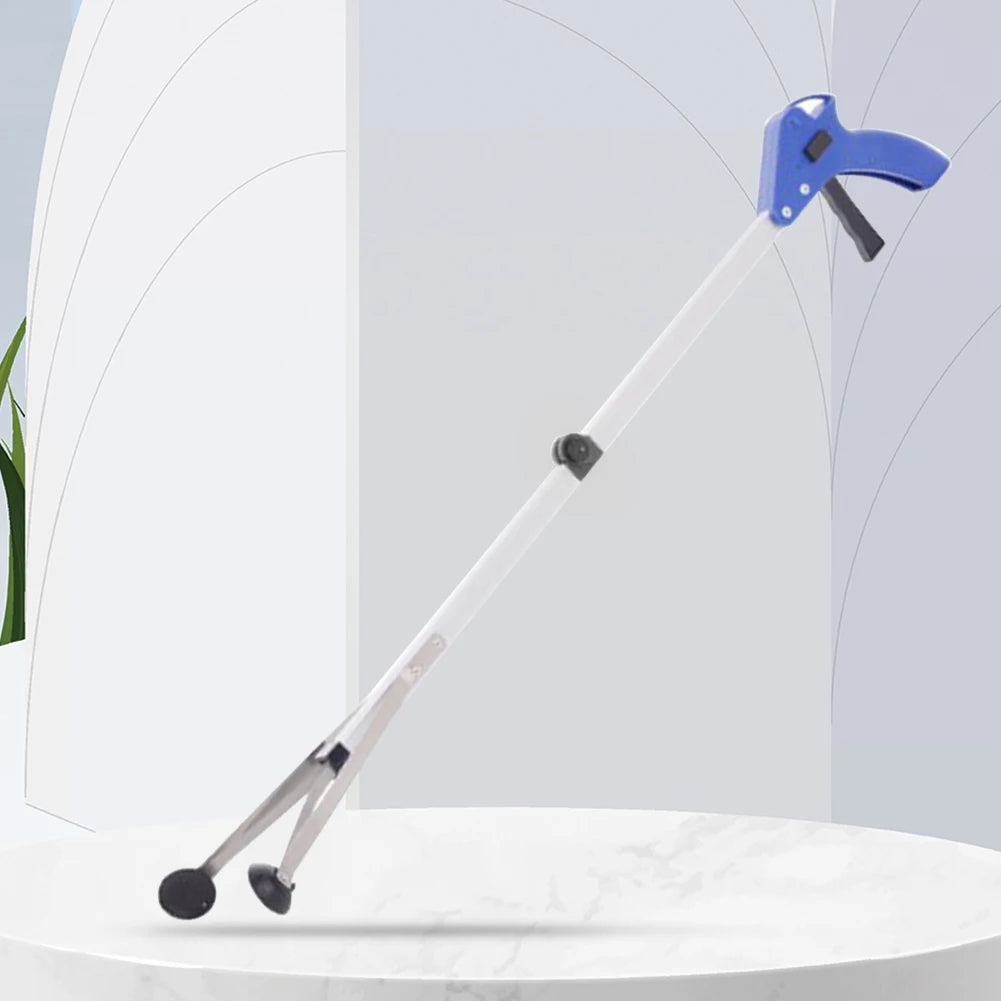 Recogedor de basura con pinza giratoria de 360°, herramienta de recogida de basura de 80 cm, ligero y plegable, extensor de pinza, herramienta manual.