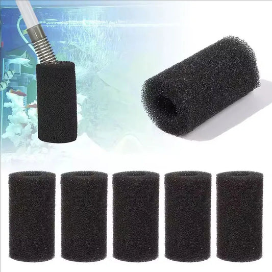 4 Pcs/8 Pcs Aquarium Biochemical Filter Sponge Fish Tank Inlet Water Pre-Filter Sponge Cartridge Replacement Filter