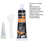 30/50ml Tire Repair Glue High Temperature Resistant Tire Sidewall Repair Kit Rubber Cement Tire Repair for Motorcycle Car Truck