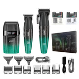 VGR Professional Hair Trimmer 9000 RPM Cordless Hair Clipper Rechargeable Hair Trimmer Metal Trim