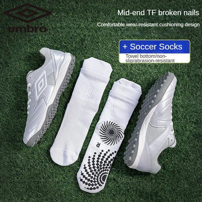Umbro Soccer Shoes TF broken Nails Widened Shoe Last Professional Training Football Shoes For Men Luxury Brand Football Boots