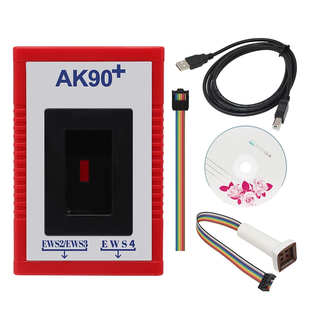Programador de llaves automático para BMW AK90+ AK90, versión más reciente V3.19, envío gratuito.