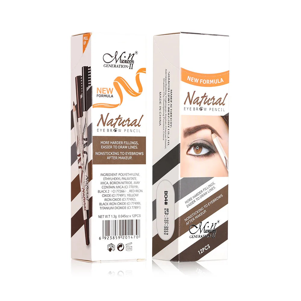 Makeup Menow Eyebrow Pencil Eyebrow Marker Waterproof Eyebrow Tattoo for Eyebrows 5 Colors Enhancer Dye Tint Pen Long Lasting
