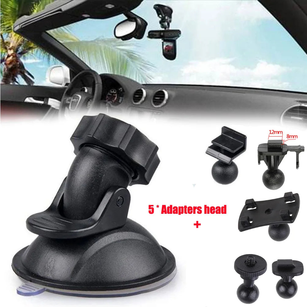 Hot Sale Brand New Car Suction Cup Cam Holder Recorder Rotating Video Anti-shake Windshield Car DVR GPS Holder