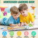 Montessori Busy Book for Kids Sticker Quiet Book Baby Early Educational Toy toddlers Matching Puzzles Game Learning Toys Gifts