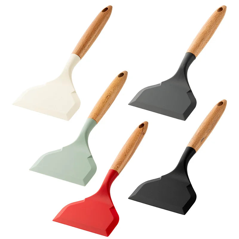 Food Grade Silicone Cooking Utensils Tamagoyaki Spatula Beef Meat Egg Kitchen Spatula Pizza Shovel Cooking Tools Kitchenware