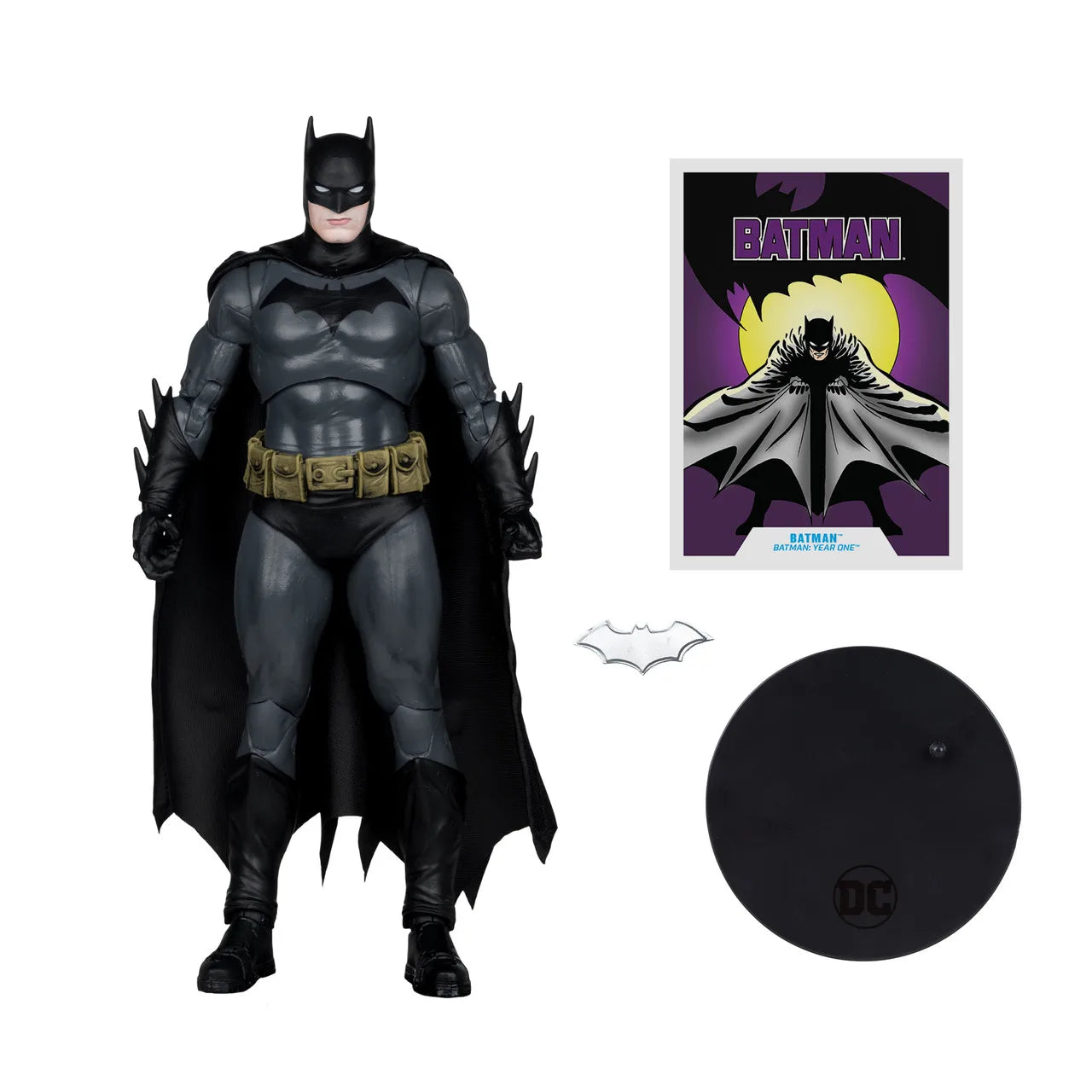 McFarlane Toys Batman & Lt. James Gordon (Batman: Year One Part 4) 18cm Action Figure Gold Label DC Multiverse Model Doll Gift