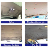 Car Ceiling Fabric Fixing Clips Universal Car Roof Lining Cloth Dropping Repair Buckle Automotive Interior Decor Accessories