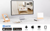Lenovo 4K WiFi Surveillance Camera 5G Wifi Outdoor Dual Lens PTZ IP Cameras Auto Tracking Audio Video ONVIF Security CCTV Camera