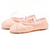 Flat Head Slippers for Kids, Soft Ballet Slippers, Belly Dance Shoes, Yoga, Gym, Black and White, Women and Men