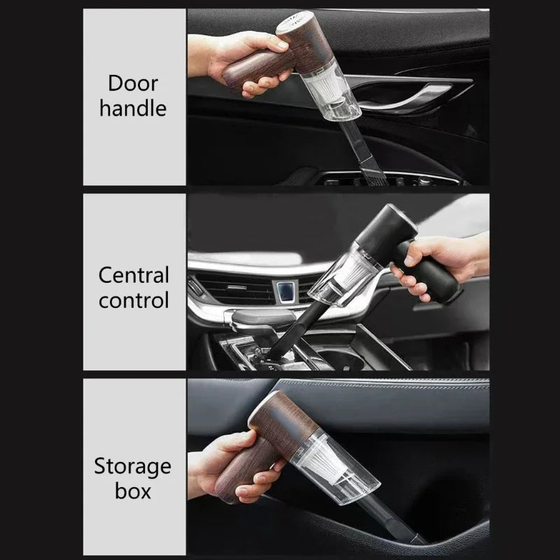 Household Vacuum Cleaner Small Car Wireless Charging Fully Automatic High Power Powerful Car Vacuum Cleaner Desktop Computer