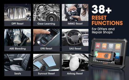 Escáner OBD2 automotriz OTOFIX D1 Lite, actualización de 2 años, control bidireccional, herramienta de escaneo de diagnóstico de todos los sistemas FCA SGW CAN FD y DoIP