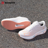 Baasploa Women's Professional Running Shoes Outdoor Carbon Plate Non-Slip Sports Shoes Female Casual Breathable Jogging Sneakers