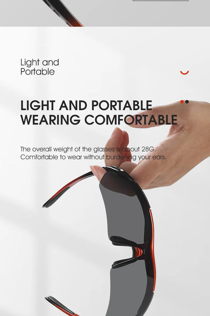 WEST BIKING Cycling Polarized Glasses Bike Outdoor Sports Sunglasses MTB PC Goggles Eyewear 5 Lens Bicycle Accessories