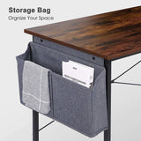 Homfa Desk Computer PC Desk Laptop Table Home Office School  Work Desk Stable with Organizer 100 x 50cm