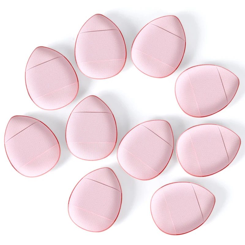 5/10/20Pcs Mini Finger Sponge Puff For Makeup Foundation Powder Detail Face Concealer Cream Blend Cosmetic Sponges Accessories