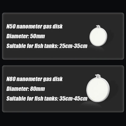 Air Stone Oxygen Aerator For Aquarium Disc Bubble Diffuser Air Bubble Pump Hydroponic Oxygen Plate Mini Accessories Nano Disc