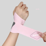 Spandex Sport Wrist Guard with Fastener Tape Wrist Sprain Tendonitis Wristband Ultra Thin Wrist Support Brace