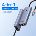 Baseus USB Hub DP 4K Dual HDMI Adapter 11 in 1 Splitter RJ45 USB 3.0 PD 100W Docking Station for MacBook Pro Air M2 M1 USB C HUB